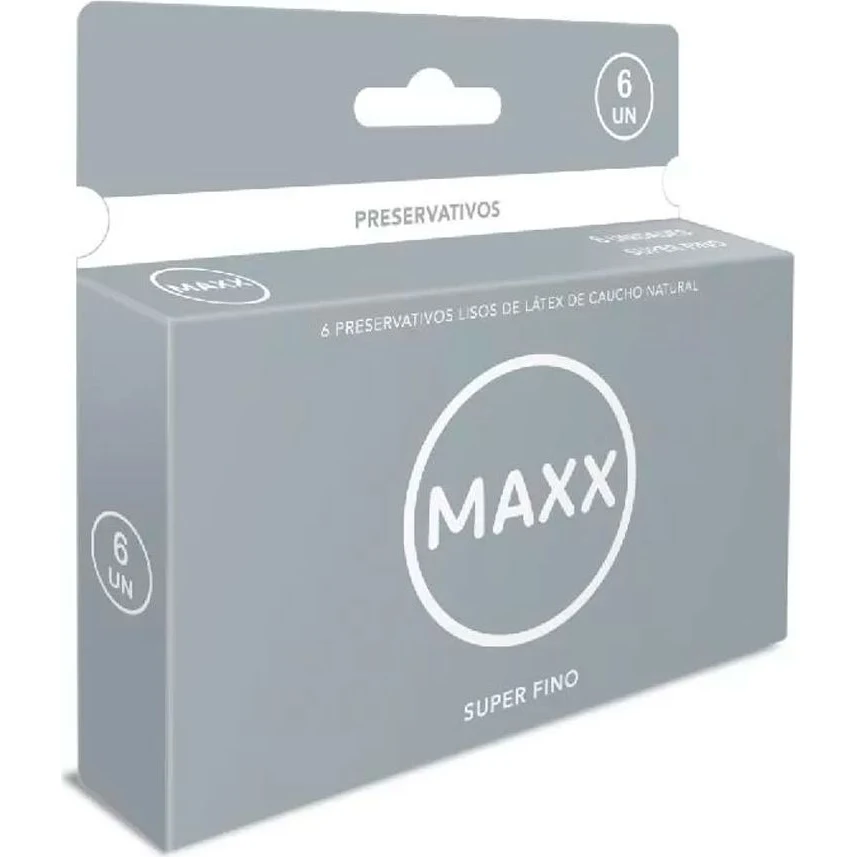 Preservativos Maxx Super Fino x6