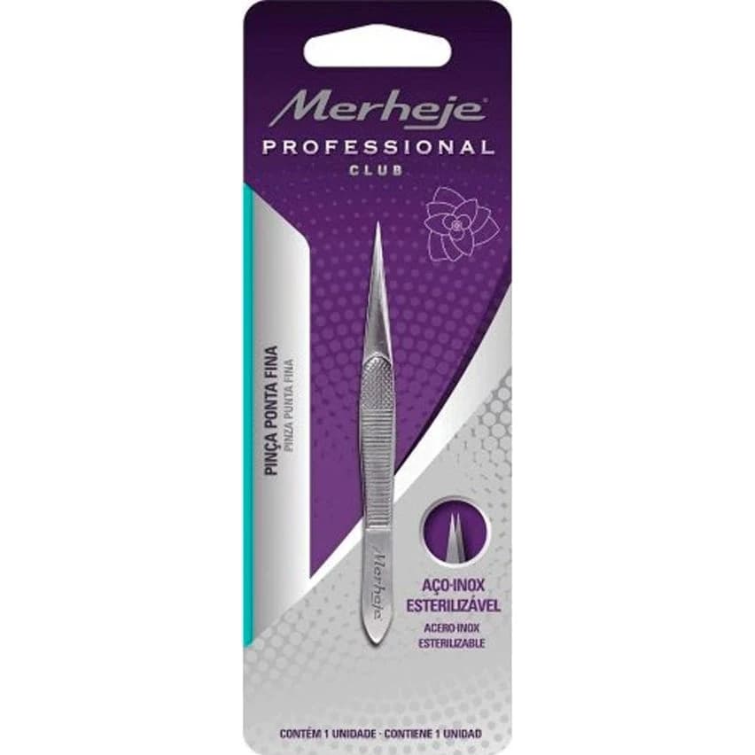 Pinza para Depilación Merheje Professional Punta Fina