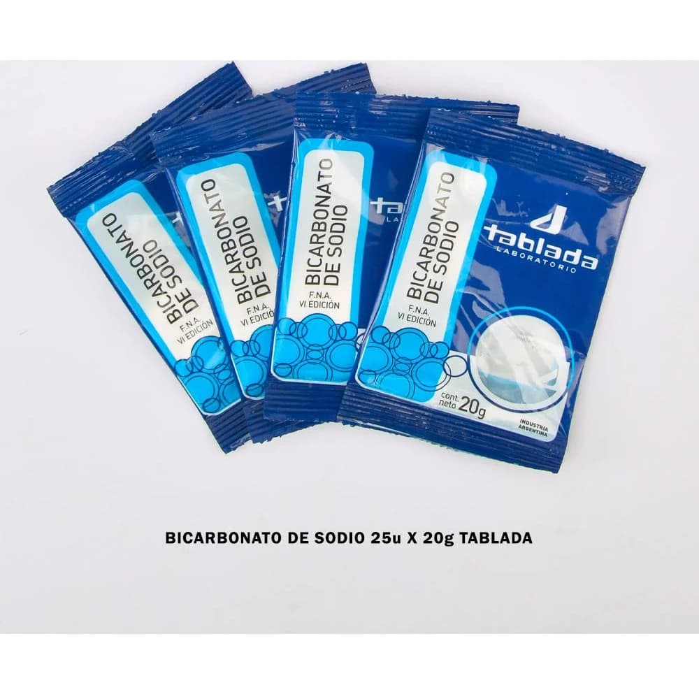 Bicarbonato de Sodio Tablada 25 Sobres x 20 g