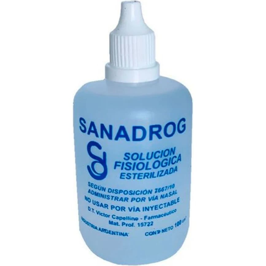 Solución Fisiológica Sanadrog 100 ml