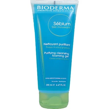 Gel Limpiador Bioderma Sébium Moussant 200 ml