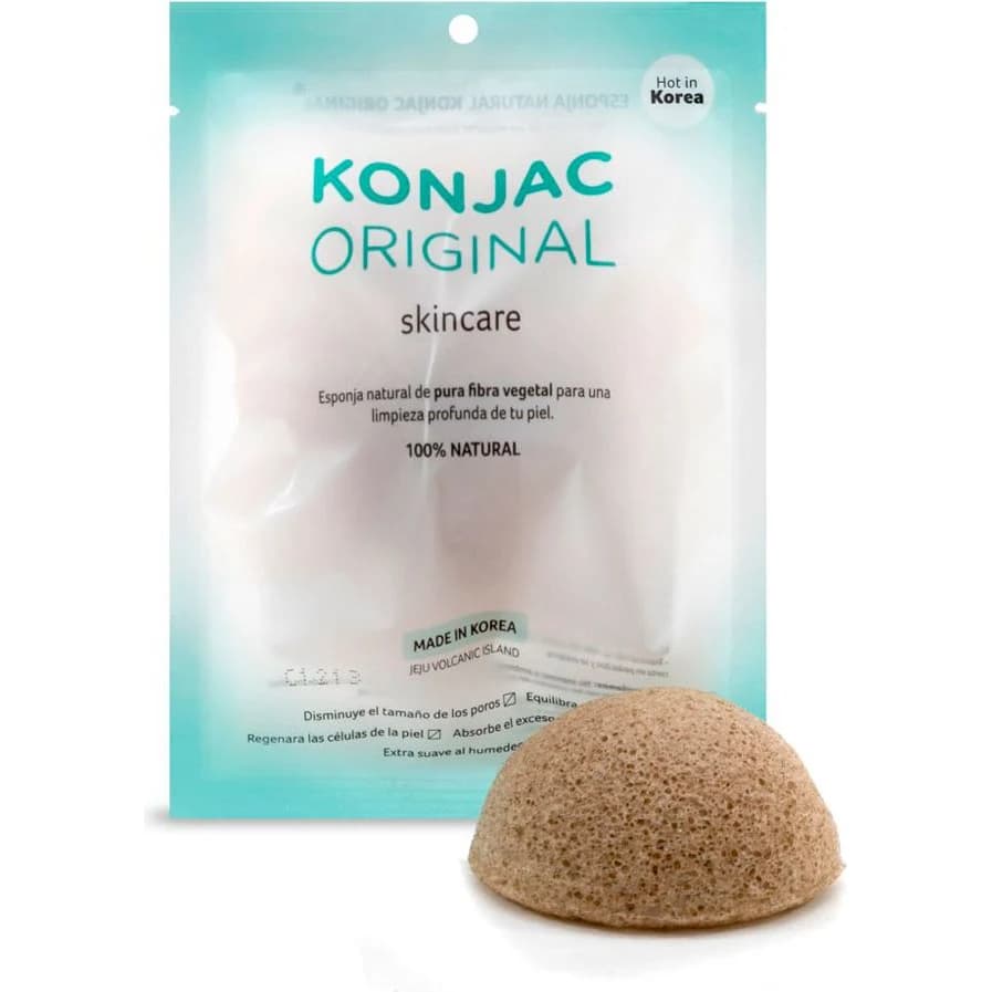 Esponja Konjac Facial Té Verde