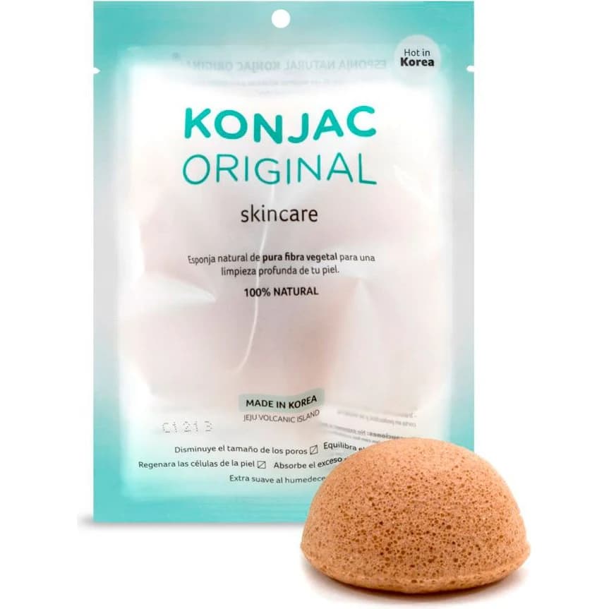 Esponja Konjac Facial Amarilla