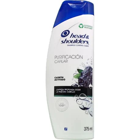 Shampoo Head & Shoulders Purificación Capilar 375 ml