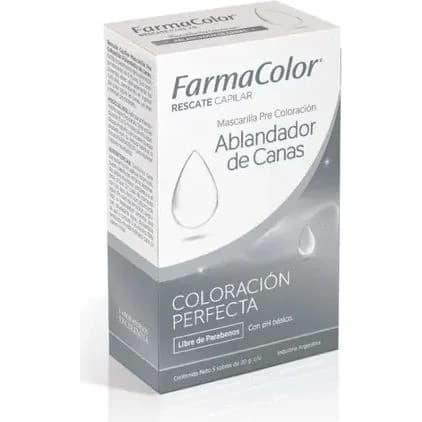 Acondicionador Farmacolor Rescate Capilar Ablandador 5 Sobres