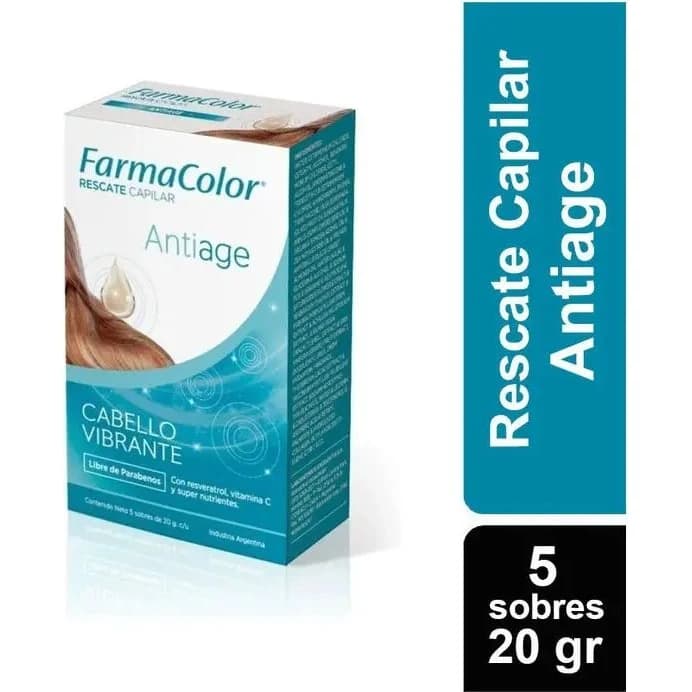 Acondicionador Farmacolor Rescue Anti-Age Sobres