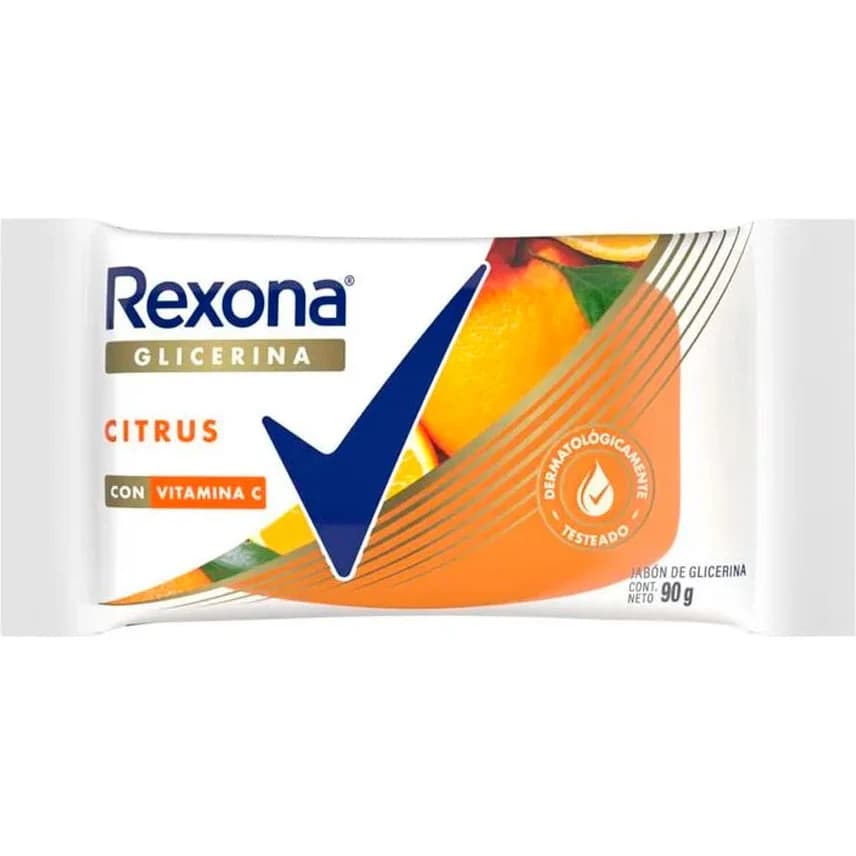 Jabón de Glicerina Rexona Citrus 90 g
