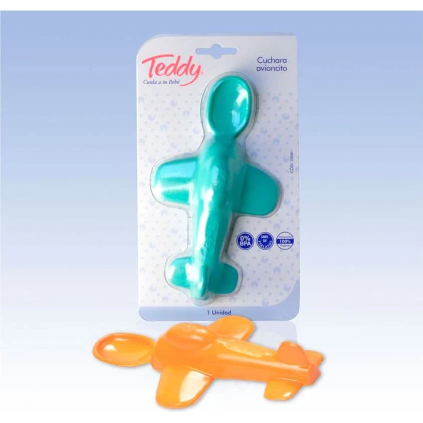 Cuchara Avioncito Teddy Sol Bebé