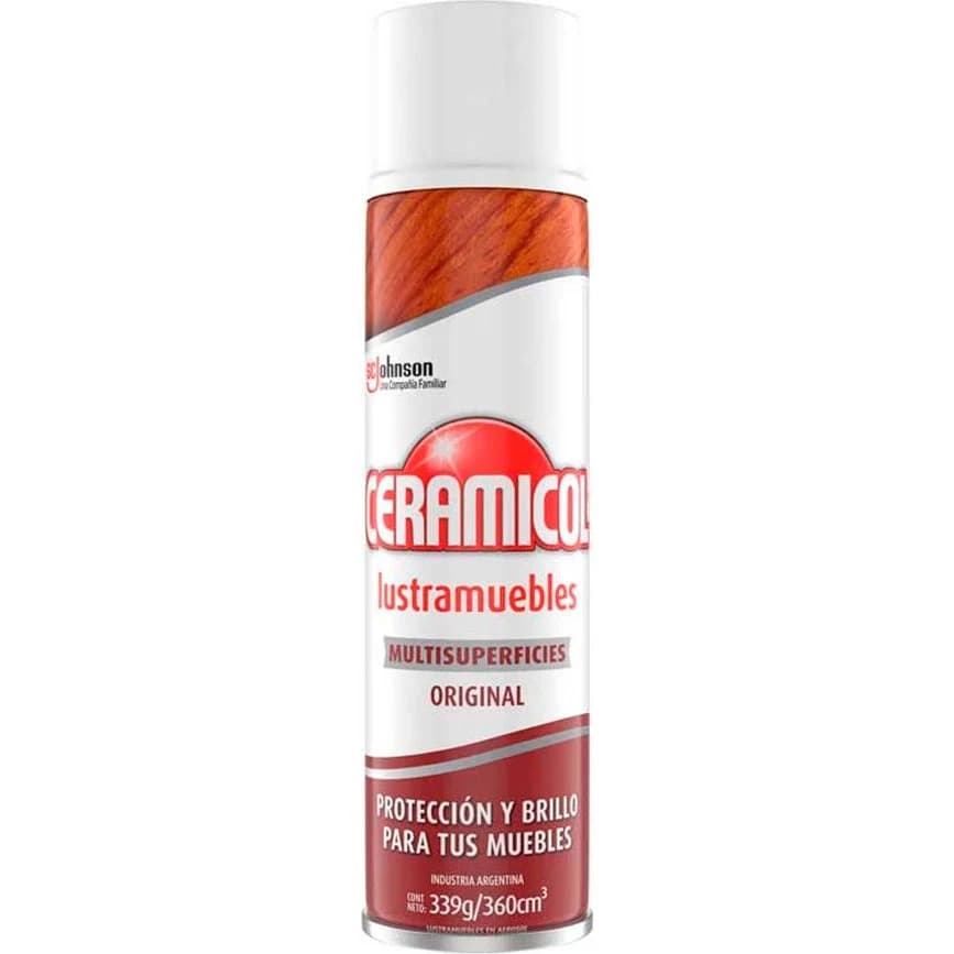 Lustramuebles en Aerosol Ceramicol 360 ml