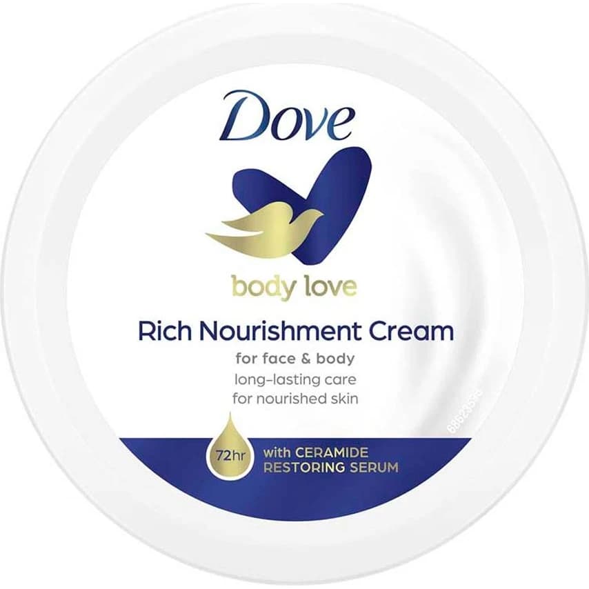 Crema Corporal Dove Nutritive Azul 150 ml