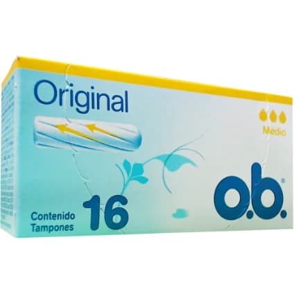 Tampones o.b. Medio x 16 unidades
