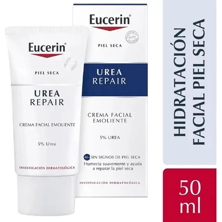 Crema Facial Eucerin Urea 5% Piel Seca 50 ml