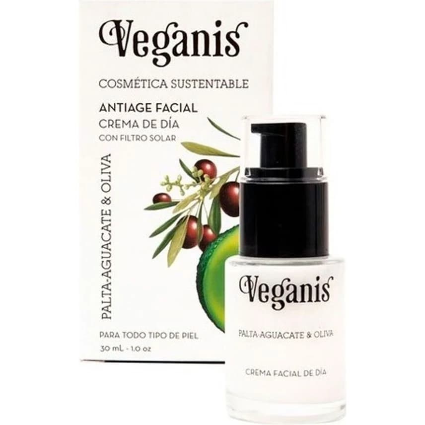 Crema Facial Veganis Palta Oliva