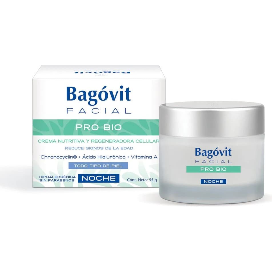 Crema Facial de Noche Bagóvit Pro Bio 50 g