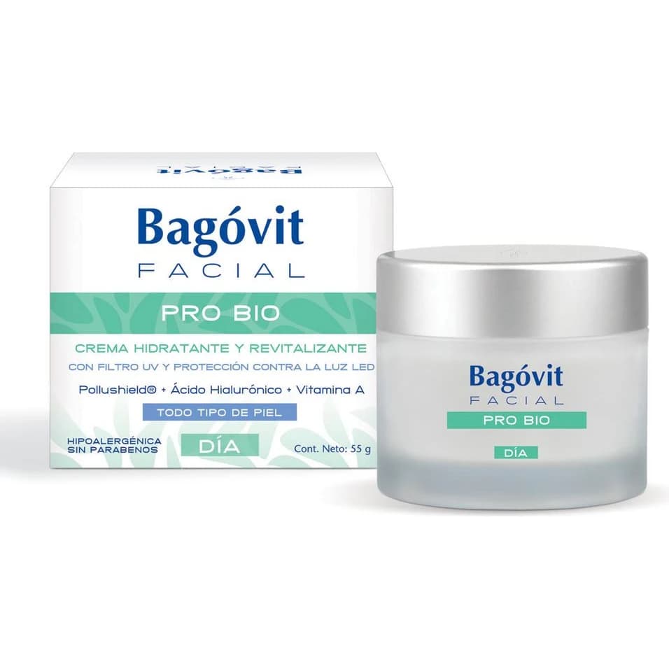 Crema Facial Bagóvit Pro Bio Día x 55 g