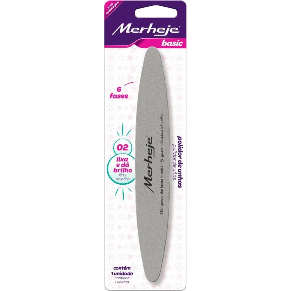Bloque Pulidor de Uñas Merheje Basic N2