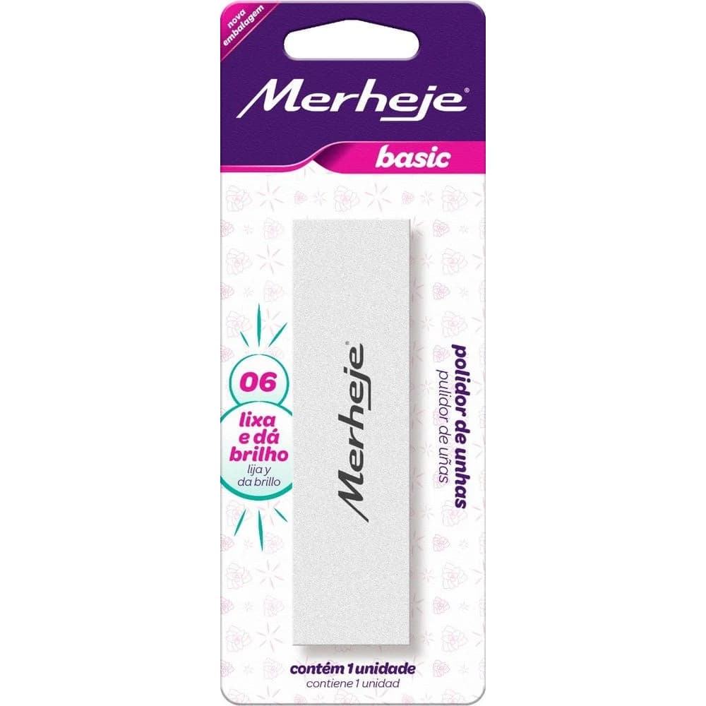 Bloque Pulidor de Uñas Merheje Basic N6