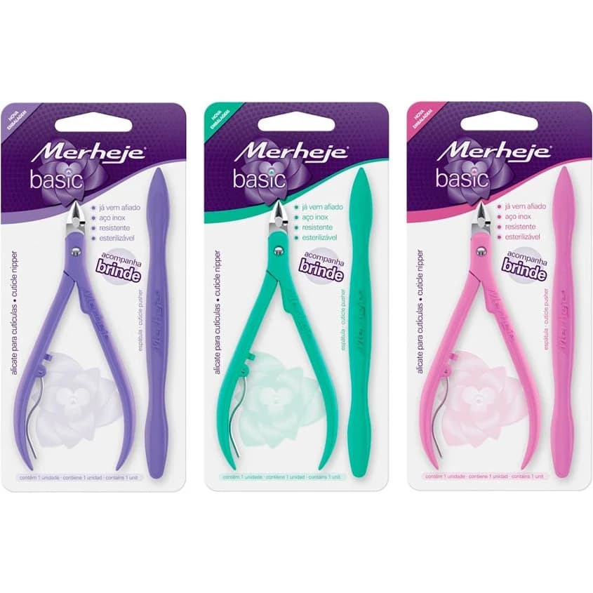 Alicate de Manicura Merheje Basic Kit