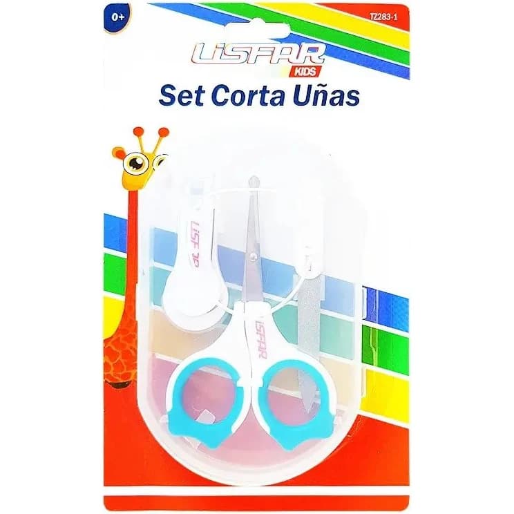 Set de Cuidado Bebé Lisfar con Cortaúñas Blanco