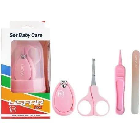 Set Baby Lisfar con Uñas Rosa