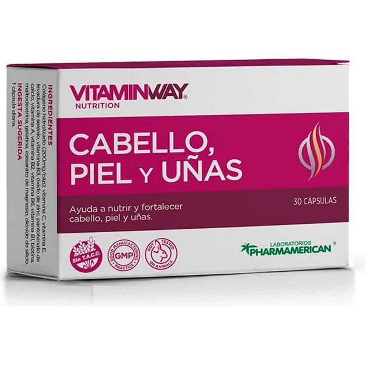 Vitamin Way Cabello, Piel y Uñas x 30 cápsulas