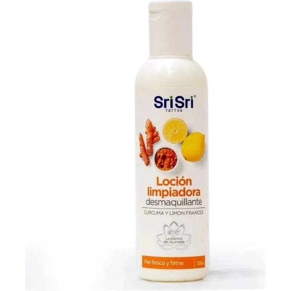 Loción Limpiadora Desmaquillante Sumeru Ayurveda Sri Sri LIM/CUR 100 ml