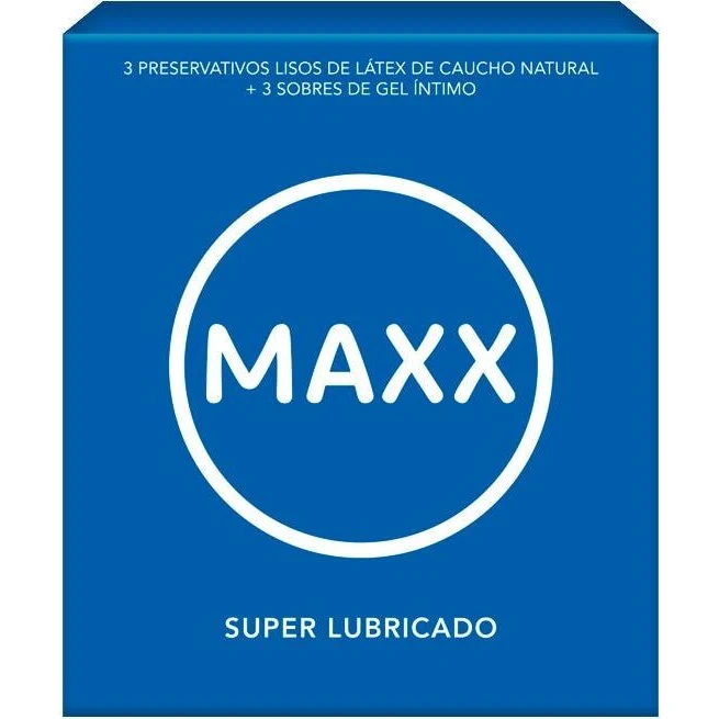 Preservativos Maxx Super Lubricado x 3