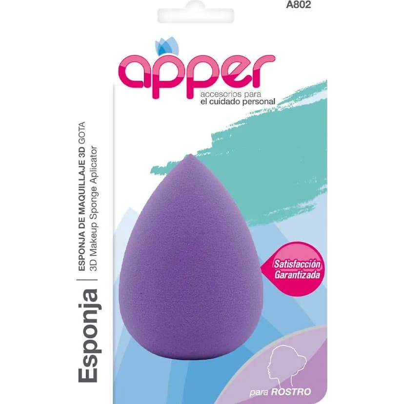 Esponja de Maquillaje Apper 3D Forma Gota