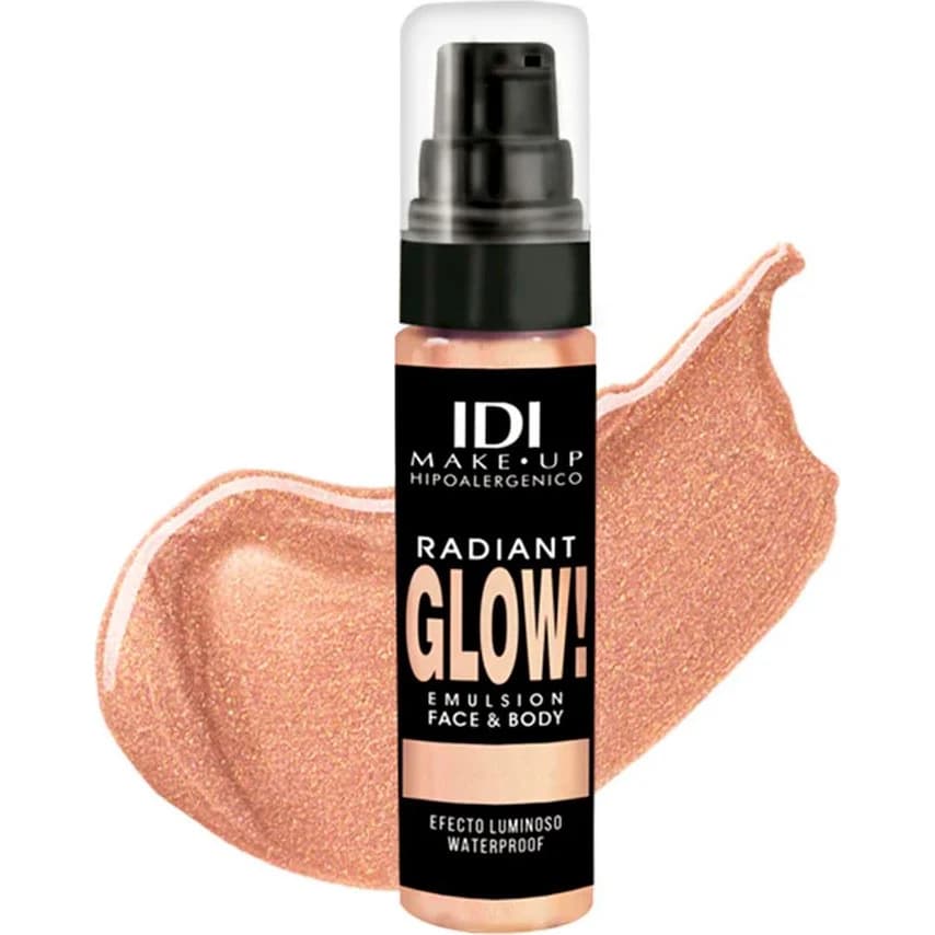 Emulsión Iluminadora Hidratante Facial IDI Radiant Glow N° 01 Solei