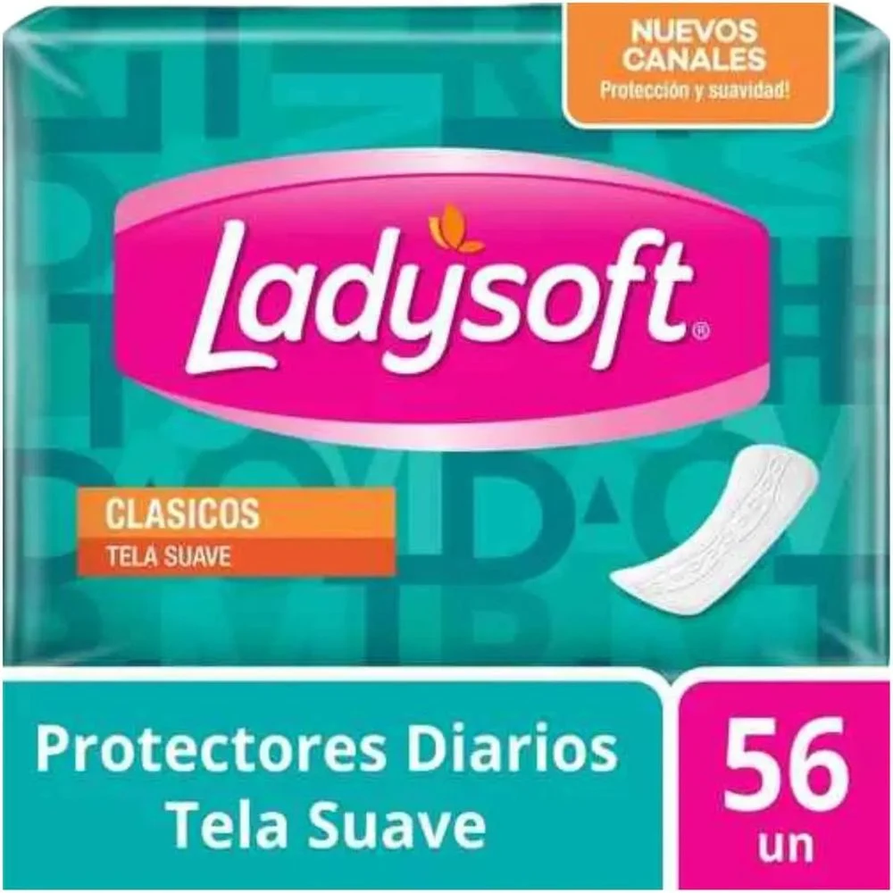 Protectores Diarios Ladysoft Clásico x56