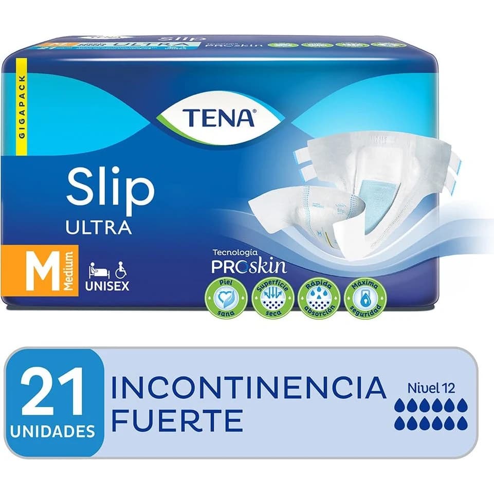 Pañal para Adultos Tena Slip Talle M x21