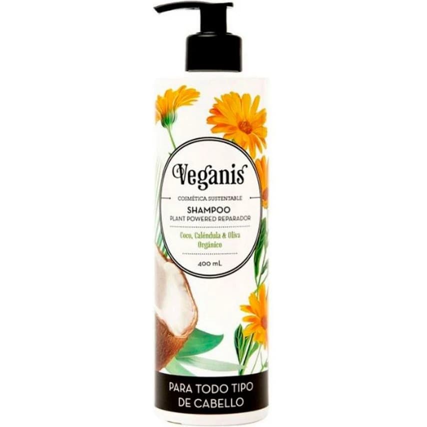 Shampoo Veganis Renovador Coco Planta Powered 400 ml
