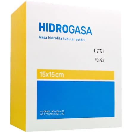 Gasa Hidrófila Gasana Hidrogasa N5 15x15 cm