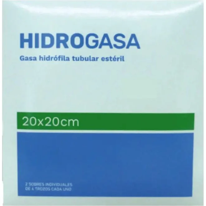 Gasa Estéril Gasana Hidrógasa N°1 20x20 cm x 10 unidades