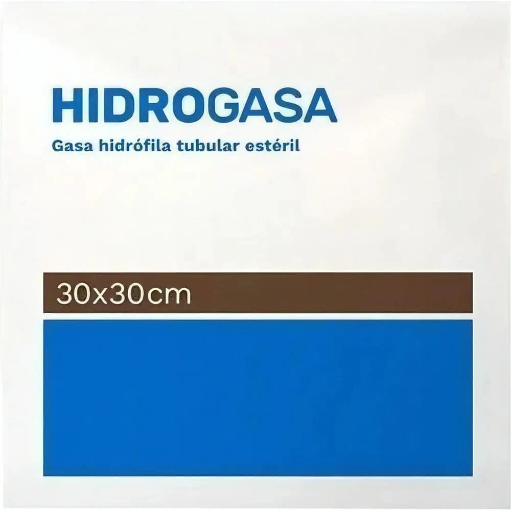 Gasa Hidrófila Gasana Hidrogasa N°1 30x30 cm x 10 u