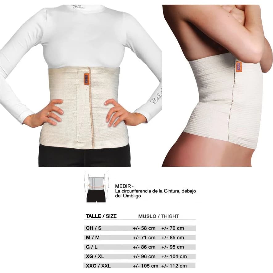 Faja Ortopédica Elástica Post-Parto Soft 24 cm Talle L