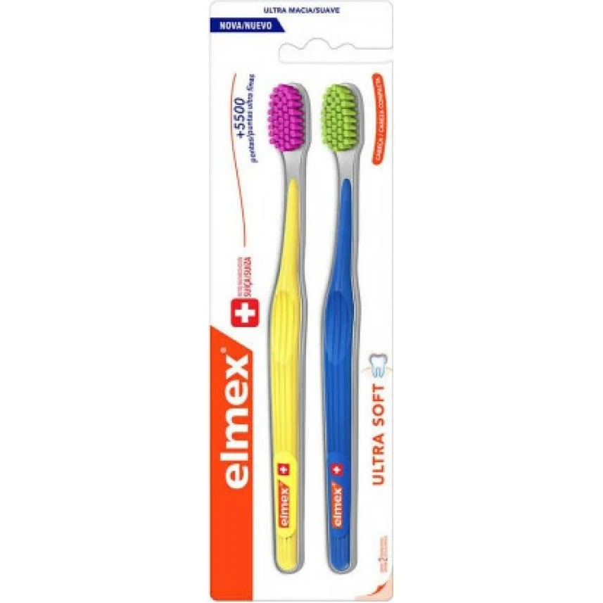 Cepillo de Dientes Elmex Ultra Soft Pack 2x1