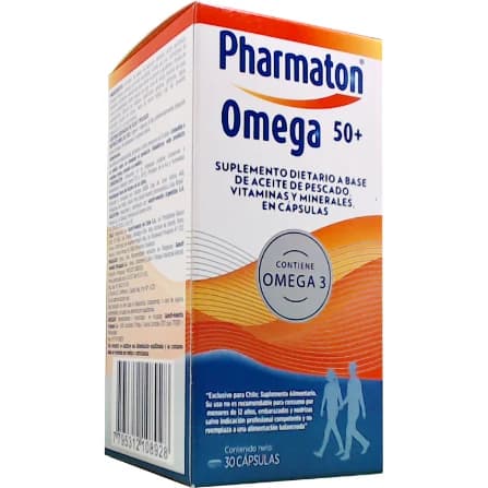 Pharmaton 50+ Omega 3 x 30 Cápsulas