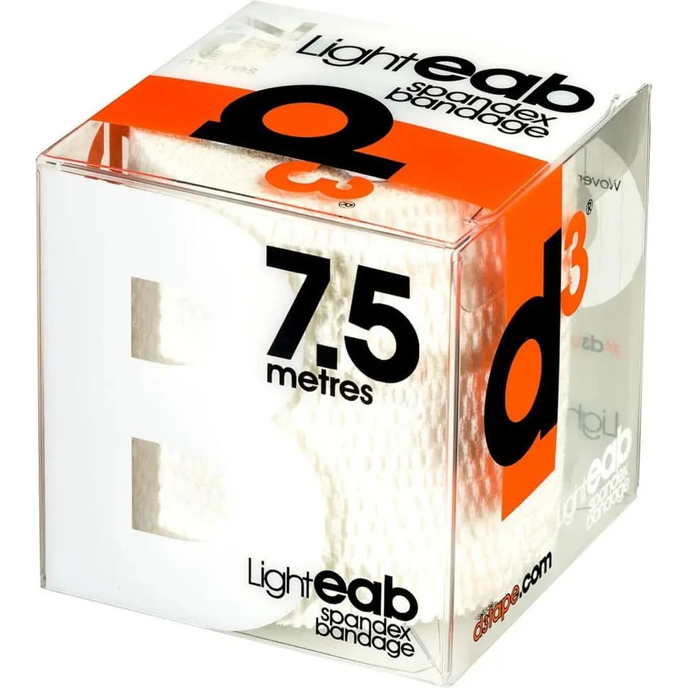 Cinta Postural D3Tape Light Rip 7,5 x 7 Blanco