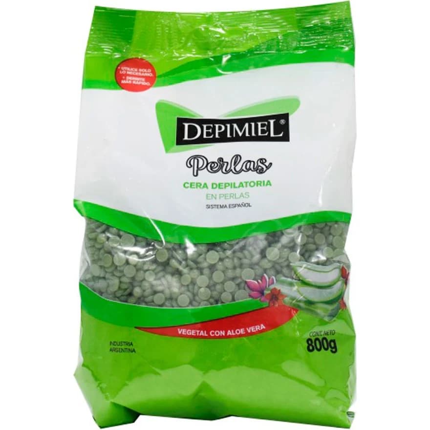 Cera Depilatoria Depimiel Perlas Vegetales 800 g