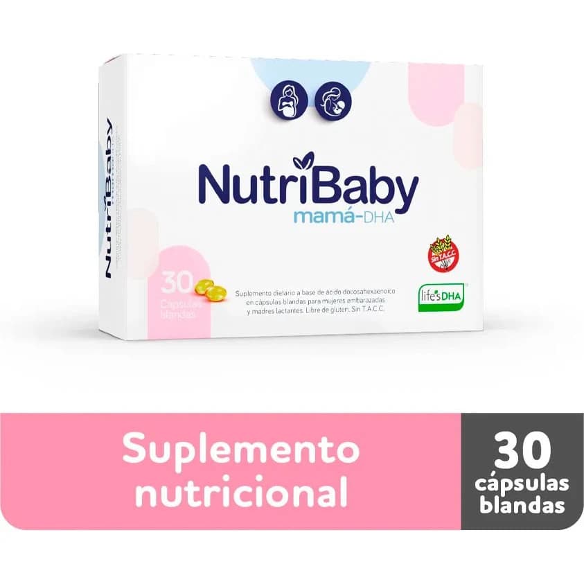 Nutribaby Mamá DHA 30 Cápsulas