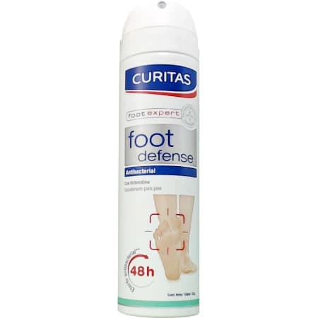 Desodorante para Pies en Aerosol Curitas Defense 150 ml