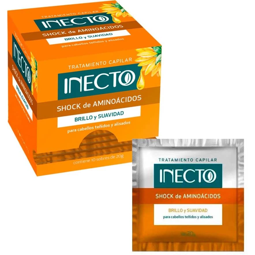 Acondicionador Inecto Shock Sobres x 10