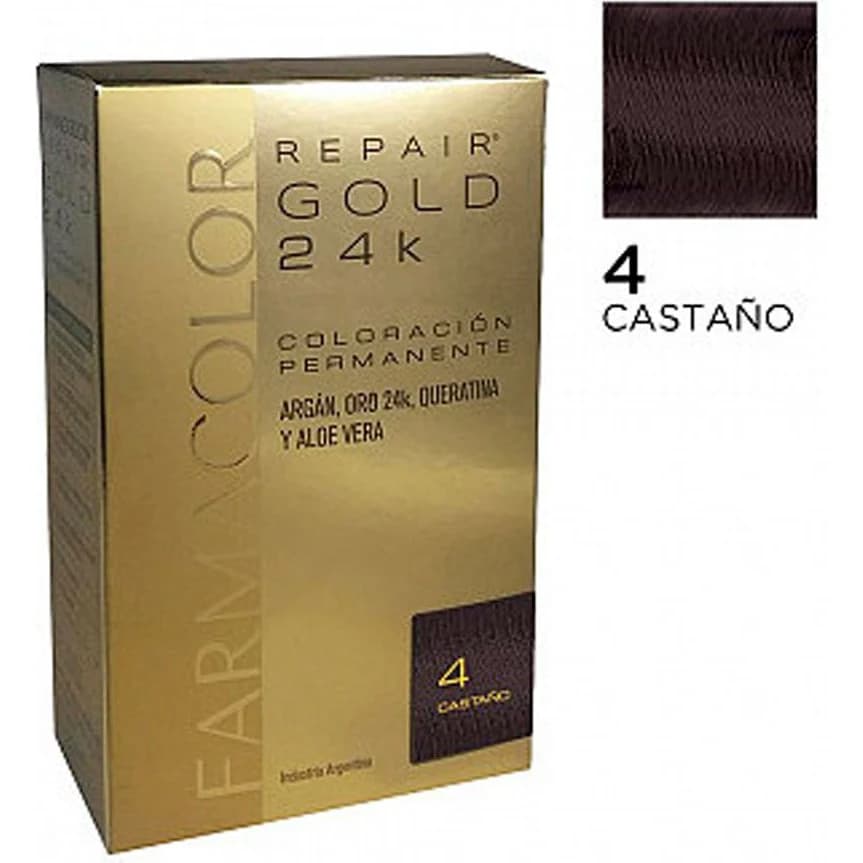 Farmacolor Gold Kit Tono 4 Tintura Capilar