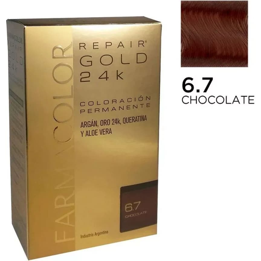 Tintura Capilar Farmacolor Gold Tono 6.7