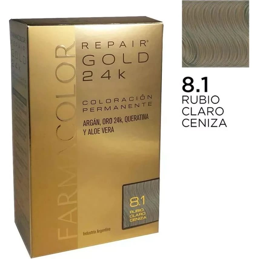 Tintura Capilar Farmacolor Gold Tono 8.1