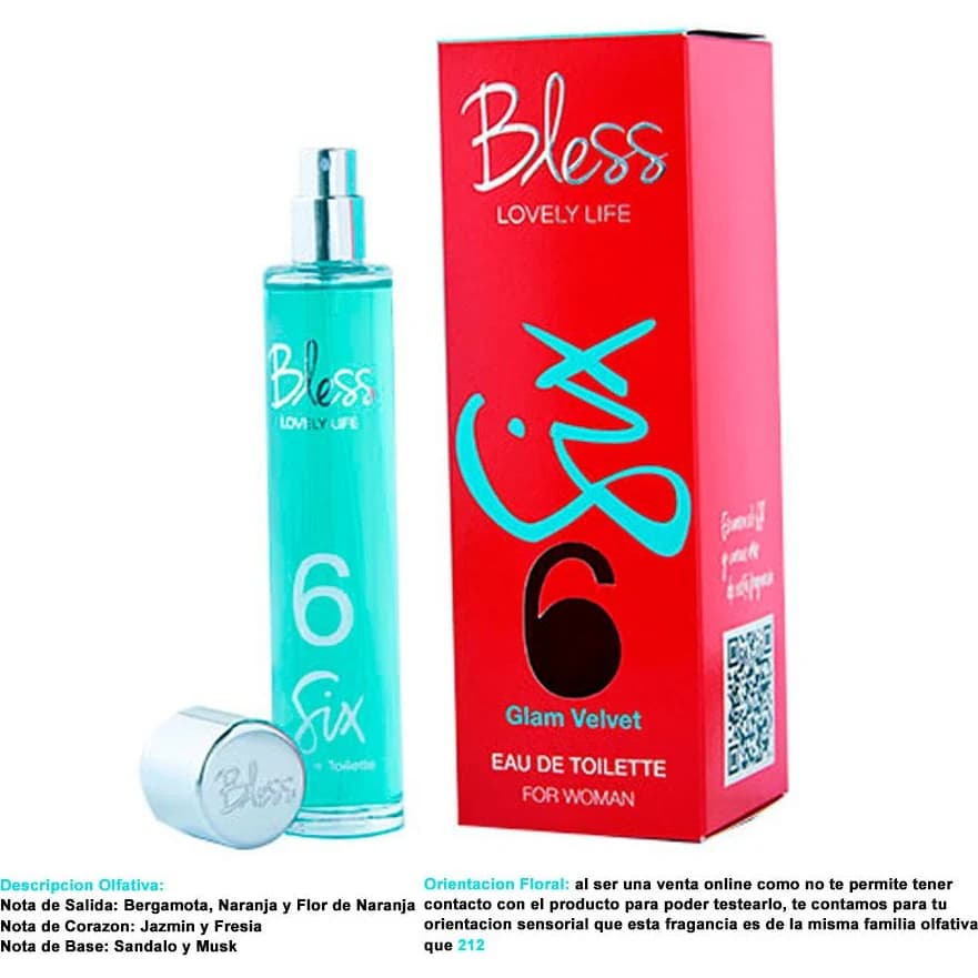 Eau de Toilette Bless Glam Velvet 50 ml