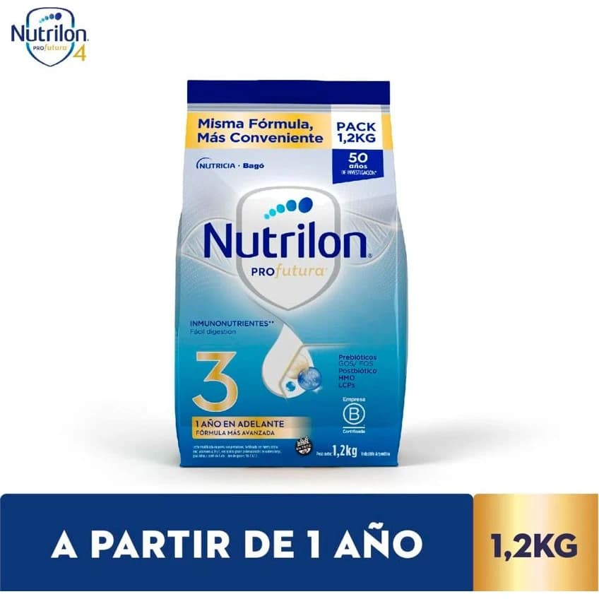 Fórmula Infantil Nutrilon Profutura 3 Pouch 1,2 kg