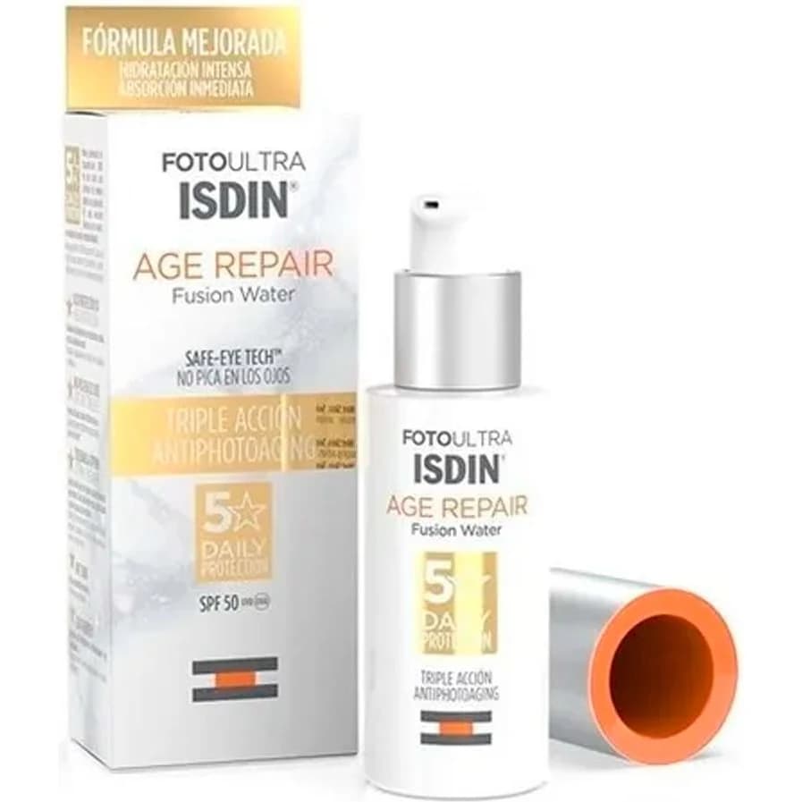 Protector Solar ISDIN Fusión Water Urban SPF 50+ Age Repair 5Stars