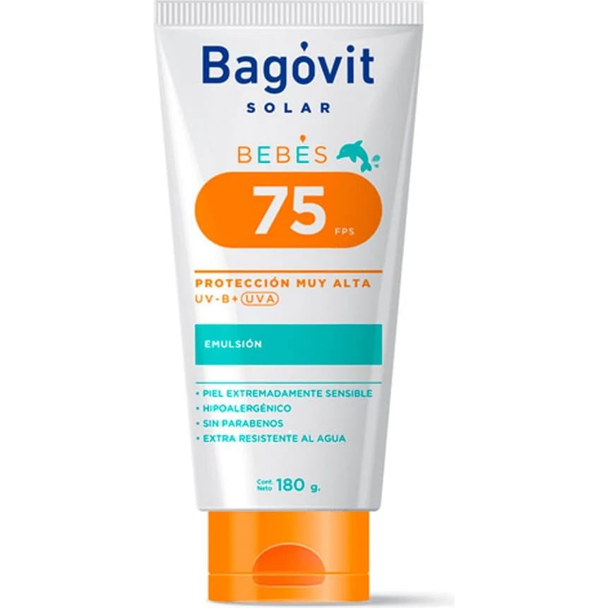 Protector Solar Bagovit FPS 75 Emulsión 180 ml